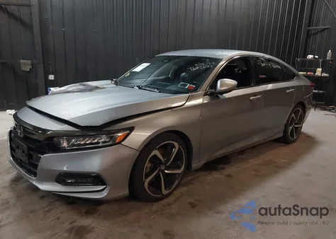 2019 Honda Accord Sport from USA, damaged, VIN 1HGCV1F37KA036921